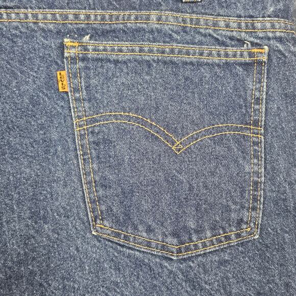 Levi's Vintage 90's Orange Tab  505 Jeans W42 L 30 Made in USA - Picture 6 of 15